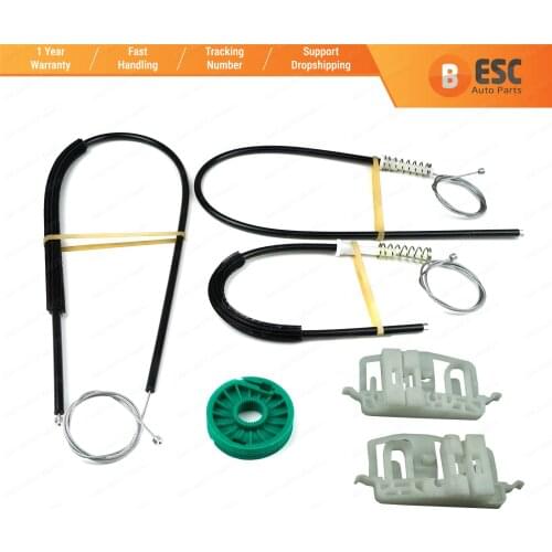 ESC Auto Parts EWR269 Electrical Power Window Regulator Repair Kit Front Left or Right Door for Ford Fiesta, fusion 2002-2008