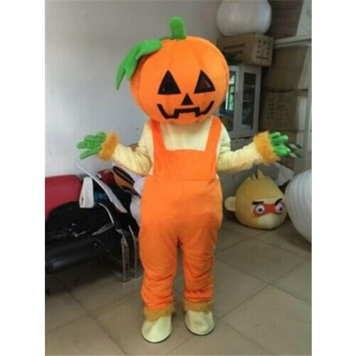 Halloween Pumpkin Mascot Costume Outfit Party Cosplay Pig Year Game Unisex Dress Halloween Xmas Easter Advertising Apparel