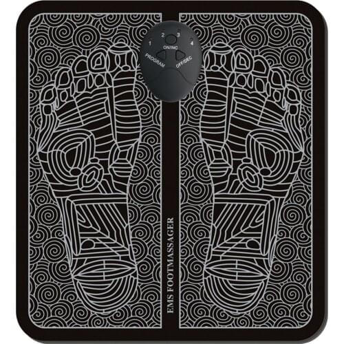 Foot Massager Pad Electric Foot Stimulator Massager Full Automatic Foot Care