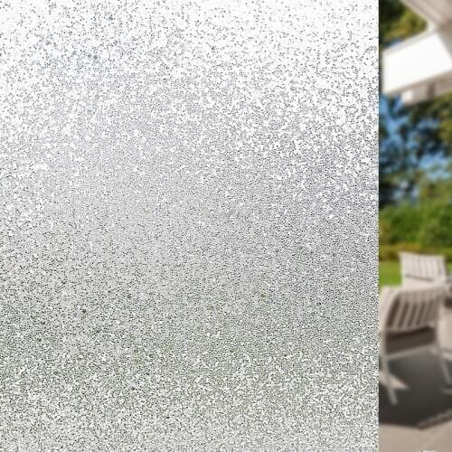 Frosted Window Film Privacy Protection Static Cling Vinyl Heat-Control Removable Reusable Drop-Shipping Decoration Glass Film
