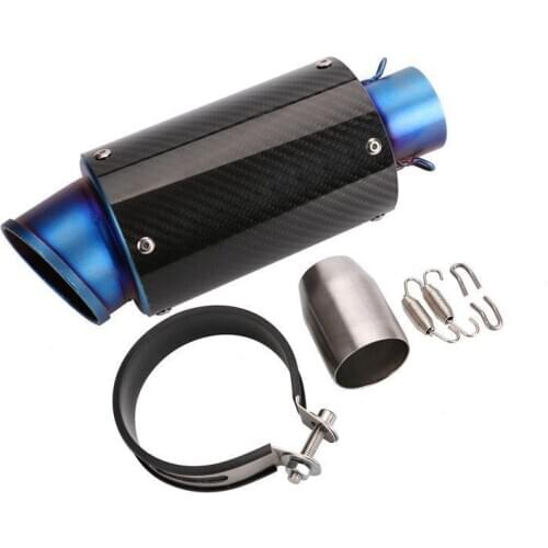 Motorcycle Exhaust Pipe Carbon Fiber Tailpipe Modification Modified Muffler