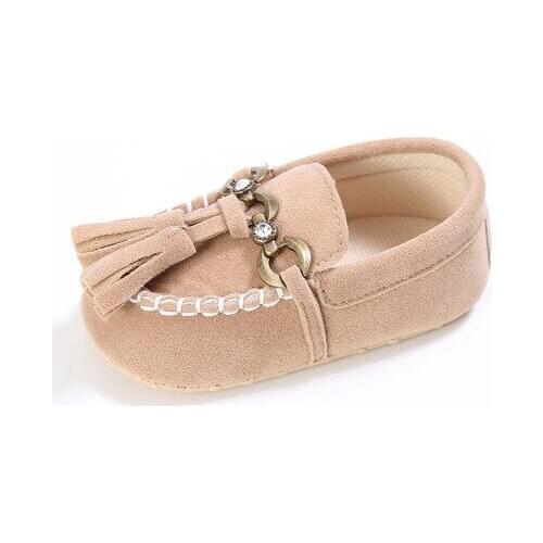 First Walkers baby shoes baby girls PU slip-on first walker size 1 2 3 quality wholesale hot solid 2018 multi-colors fashion