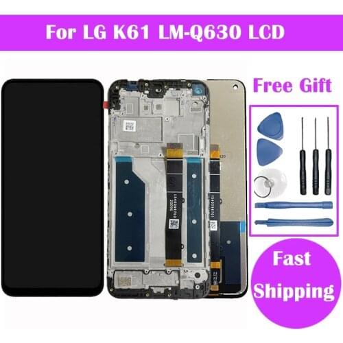 Full LCD For LG K61 LCD Display + Touch Screen Digitizer Assembly Free Shipping