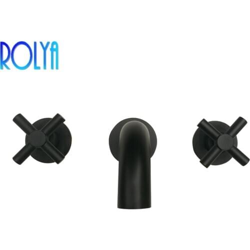 ROLYA Black Bath Faucets