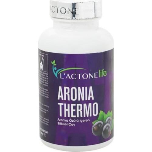 Turkish Brand Slimming Thermo Tea 100gr Aronia Extract LactoneLife Boost Energy Metabolism Fat Burner Herbalife Healthy Life Men