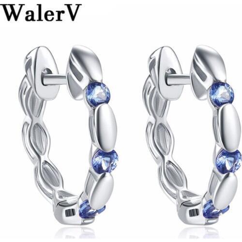 High Quality Fashion Charm CZ Crystal Hoop Earring for Women Wedding Engagement Jewelry Earring
