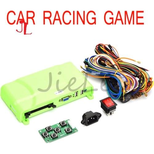 High-definition Fast & Furious Potentiometer Replacement 2 in 1 Motherboard Steering Wheel DIY Arcade Car Racing Game Machine