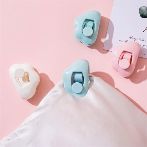 6pcs/set BedSheet Clips Plastic Invisible Slip-Resistant Clamp Quilt Bed Cover Grippers Fasteners Anti Running Mattress Holder