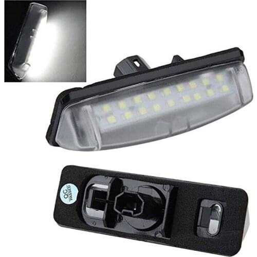 2pcs Error Free 18 LED License Plate Lights For Toyota/ LEXUS IS RX LS