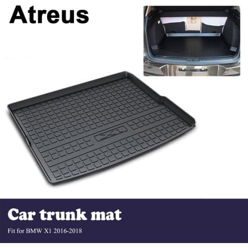 Atreus Car-styling Car Trunk Cargo Floor Liner Tray Mat Cover Protection Blanket For BMW X1 F48 2016 2017 2018 Accessories