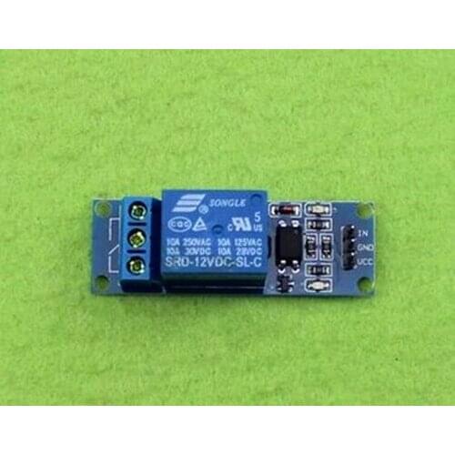 Free Shipping!!! 1 relay 5V / with opto isolation support low trigger switch / with light / Electronic Component
