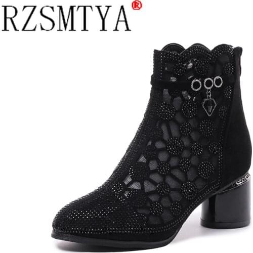 Women Sandals Summer Cross Strap Fashion High Heels Shoes Female Square Heel Ladies Sandals Sandals Women 2021