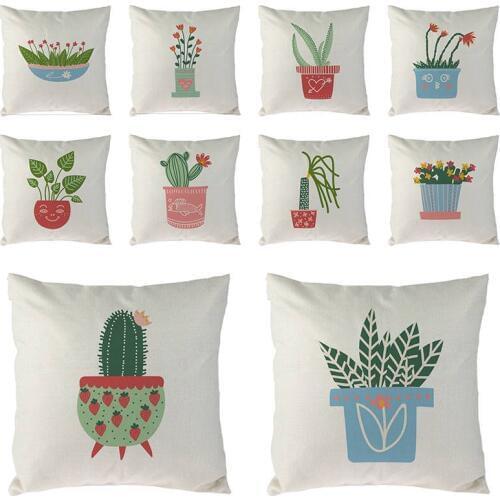 Print Pillow Case Sofa Car Cushion Cover Home Decor Housse De Coussin Fashion Kussenhoes Quality Decoration Maison 1619