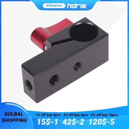 HDRIG SLR Assembly Accessory Bracket HDMI Cable Clamp 15mm 1/4 Single Hole Cable Camp Appearance Display Microphone Adapter