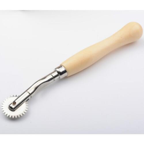 Pressing Wheel Scribing Leather Craft Hand Sewing Tool Kit Awl Punch Groover Skiving Knife