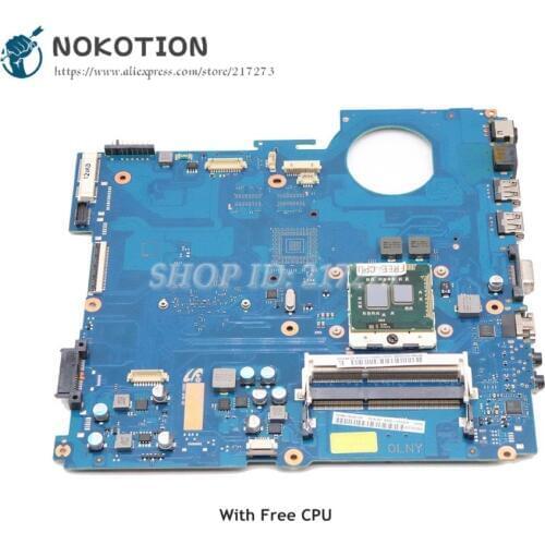NOKOTION For Samsung NP-RV411 RV411 Laptop Motherboard DDR3 Free CPU BA92-07702A BA92-07702B BA41-01432A BA41-01433A BA41-01434A