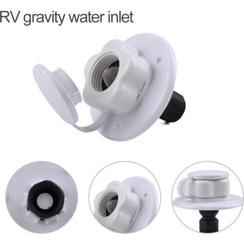 2021 New RV Parts Filler Neck For RV Water Tanks Caravan Accessories Caravan Gravity Water Tank One-way Water Trailer Parts