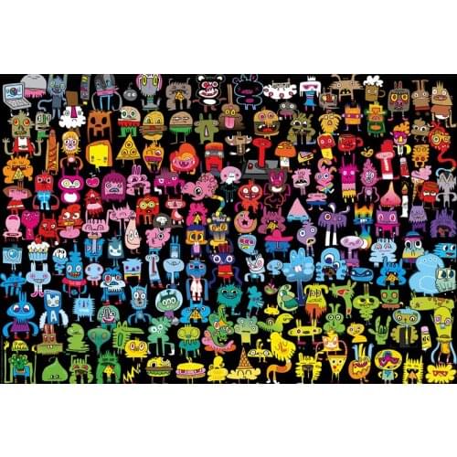 New Type 1000/500/300 Pieces Wooden Jigsaw Puzzle Best Gif For Kids Adults Hobby Educational Toys Funny Family Games