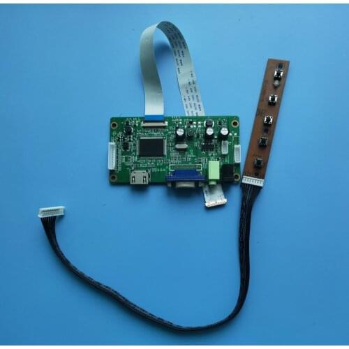 For B156XTN01.1 1366X768 Controller board 30Pin SCREEN display monitor LCD EDP KIT VGA DRIVER DIY 15.6"