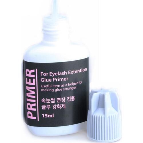 Professional 15ml Eyelash Extensions Primer for Individual Lash Application From Korea fixing agent