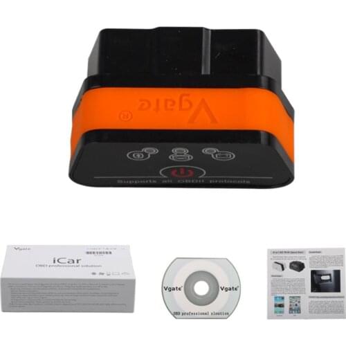 Vgate iCar2 ELM327 obd2 Bluetooth elm 327 V2.1 obd 2 Bluetooth ELM 327 OBDII Code Reader Automotive diagnostic scanner