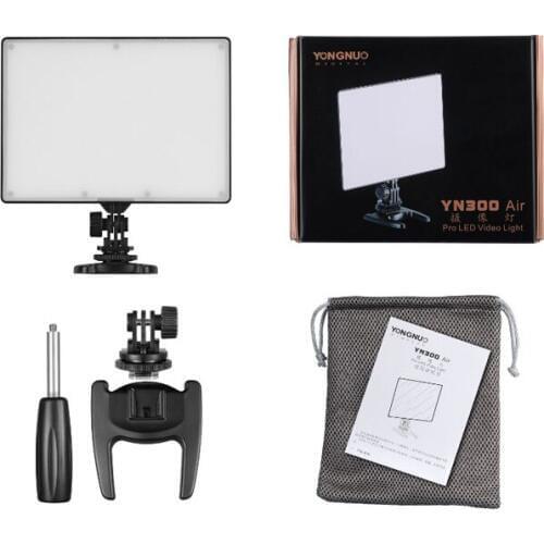 YONGNUO YN 300 YN300 YN-300 Air LED Camera Video Light 3200K-5500K for Canon Nikon Pentax Olympas Samsung DSLR & Camcorder