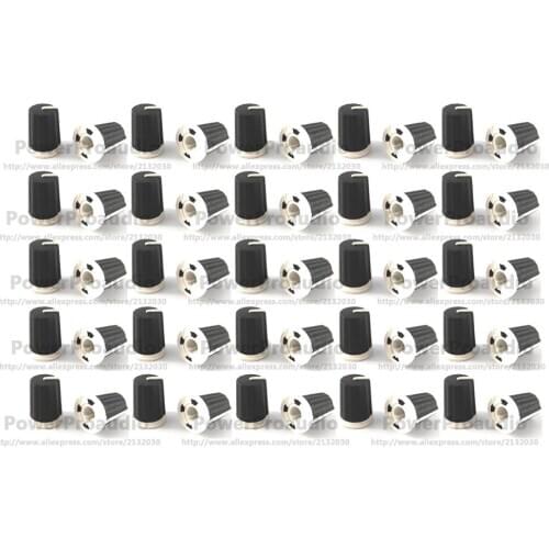 100PCS Replace Knob Cap For Pioneer DJM800 900 2000 NXS,Black EQ Rotary Knob - DAA1176 DAA1305 BLACK