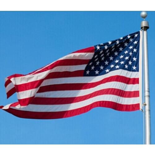 150x90cm US Flag Double Sided Printed Polyester American Stars and Stripes Flag Grommets USA Flag UV Fade Resistant banner
