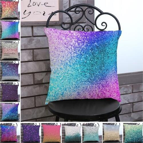 2018 New Creative colorful print Cushion Cover for safe Pillow Case pillow 45x45 Home Decorative Throw Pillow Cover BZ-200