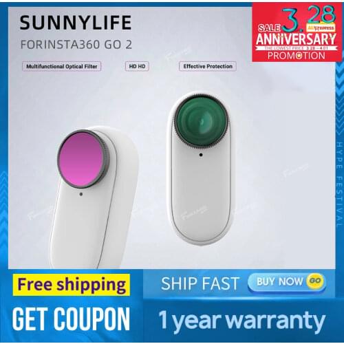 Inta360 go2 accessories Sunnylife suitable for Insta360 GO 2 filter ND dimming MCUV CPL thumb sports camera accessories