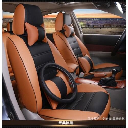 TO YOUR TASTE auto accessories custom luxury leather CAR SEAT COVER for Nissan Patrol Fuga Murano Quest Xtrail Cefiro free ship