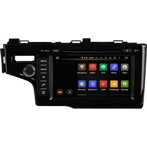 Android9.0 GPS Navigation 4GB RAM Octa Core Car Radio Stereo DVD Multimedia Player For Honda Fit/Jazz Left Hand Driving2014-2019