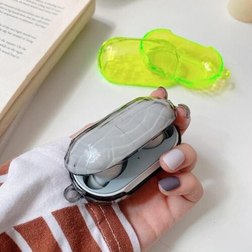 Bluetooth Earphone Diamond Line Anti-fall PC Frosted Protective Case Storage Shell Protector for Samsung Galaxy Buds