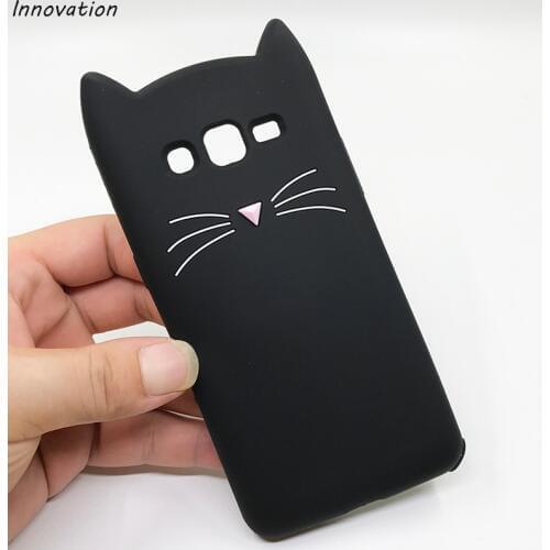Cat Phone Case For Samsung Galaxy A5 A3 2017 J1 J3 J5 J7 2016 Grand Prime S10 S8 Plus S7 S6 S5 Cute Silicone Tpu Soft Case Cover