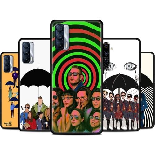 The Umbrella Academy Phone Case For Realme C21 C11 C15 C3 C5 C6 C7 X7 X50 XT Q2 Pro Cute Soft TPU Silicone Cover Capa Shell