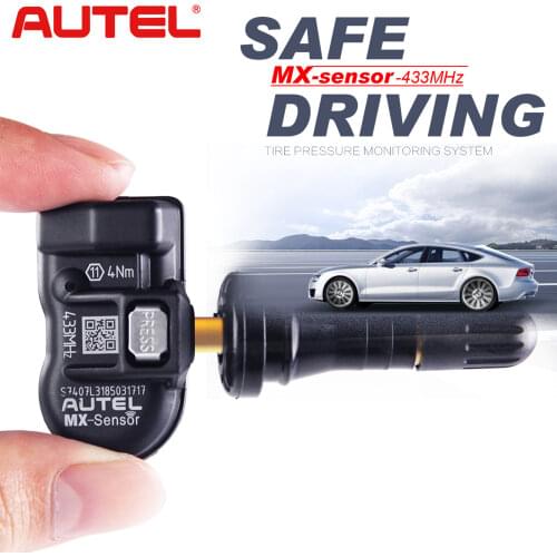 AUTEL TPMS Sensor-433Mhz Adaptation TS501 TS508 Programmable Vehicle Car Accessories Sensor de autopartes