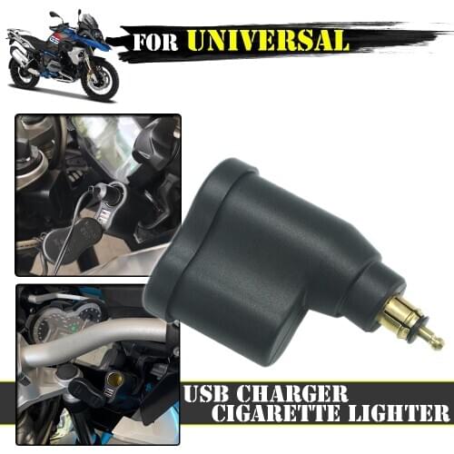 For BMW R1200GS R1250GS F850gs F750GS F800GS F650GS/700GS Motorcycle Power Adapter Dual USB Charger Cigarette lighter Waterproof
