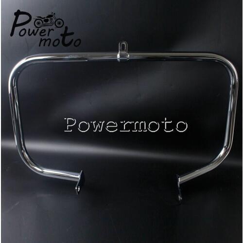 Motorcycle Chrome Highway Engine Bumper Guard Crash Bar Bumper Buffers for HONDA Shadow Aero VT750 VT750C VT400 2004-2011