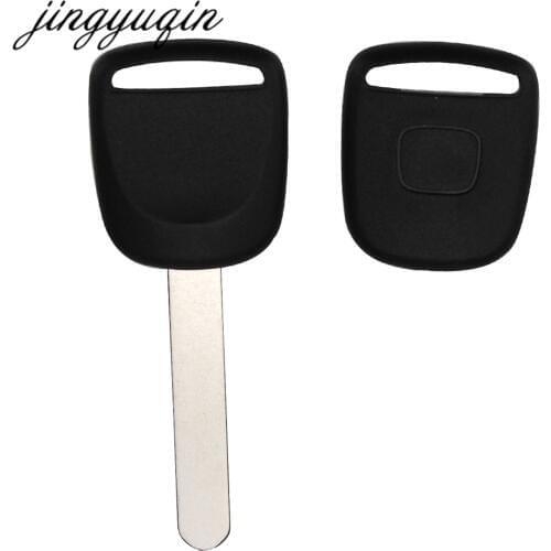 Jingyuqin 30pcs/lot Remote Car Key Shell Case Transponder Ignition for Honda CR-V XR-V Accord Civic Jade with Chip groove