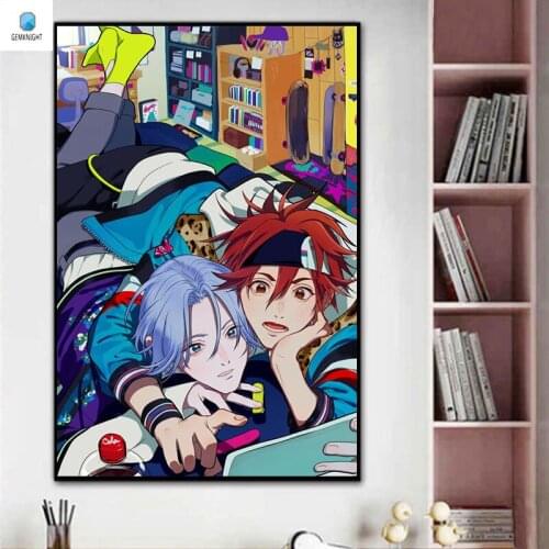 Oil painting by numbers SK8 modular painting digital paint by numbers Japan Style diy oil painting home decoration