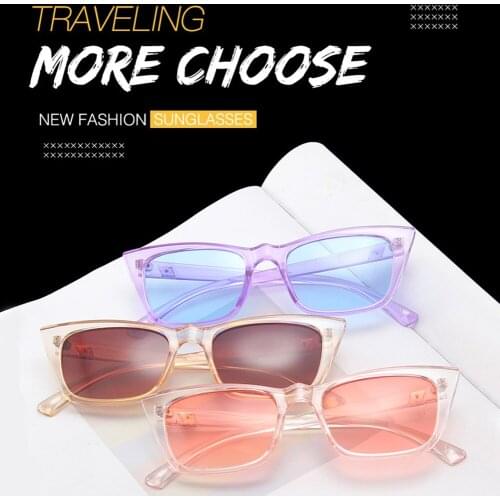 NEW Womens Sunglasses Vintage Brand Design Small Cat Eye Sun Glasses Women Shades Fashion Female lunette de soleil femme