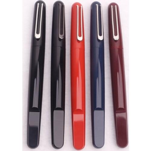 Luxury MB M Rollerball Pen with Magnetic Closure Cap Smooth Writing Fountain Pens for Writing Black Resin