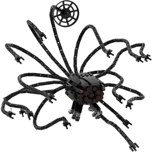 Matrixs-Sentinels Robot Tentacle Octopus Monster Building Blocks Science Movie Law Enforcer Robot Bricks Toys For Birthday Gifts