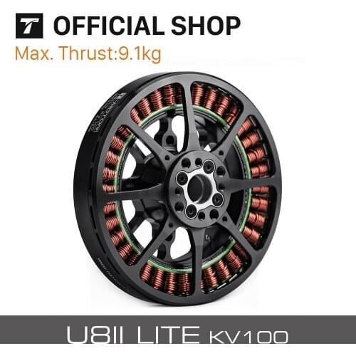 T-motor U8 II Lite KV100 Outrunner Brushless Motor U Efficiency Type Powerful For RC Drone Multirotor VTOL UAV Quadrotor