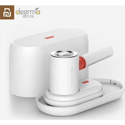 Deerma DEM-HS200 Garment Steamers 2 In 1 Multifunctional Portable Steam Ironing Machine 1000W 220V 110ml Water Tan