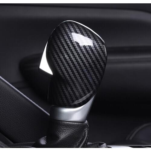For Renault Koleos 2017 2018 2019 Car Accessories Gear Shift Knob Sequins Cover Case Sticker carstyling