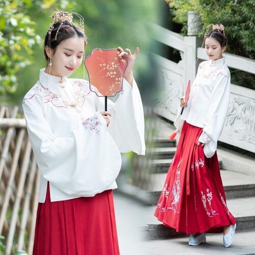 Ancient High Quality Hanfu Dress Women Chinese Traditional Dance Costume Embroidery Tang Dynasty Princess Dancewear Cosplay Suit