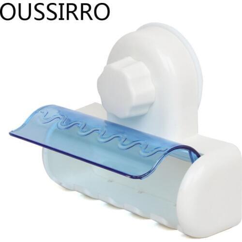 Creative 5 Racks Dust-proof Toothbrush Holder for Bathroom Kitchen Family Holder For Toothbrushs Suction Holder Wall Stand Hook