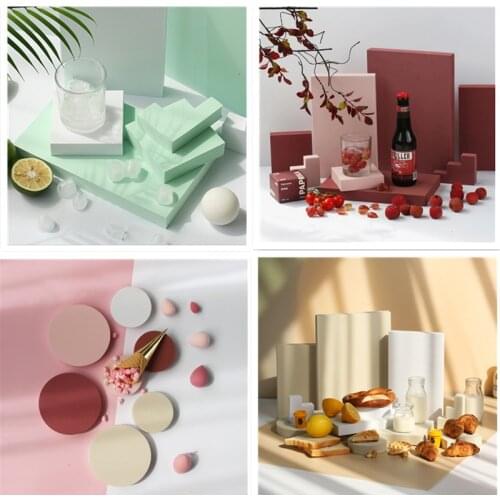 Cube Photographic Prop Ins Wind Net Red White Geometric Stereo Shooting Props Posing Ornaments Photography decoration