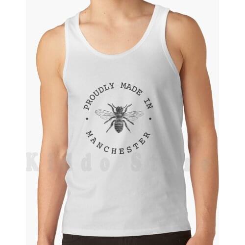 Worker Bee 'proudly Made In Tank Tops Vest Sleeveless Worker Bee Worker Bee Mancunian Proudly Made In Mancunian Mcr